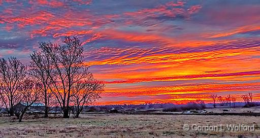 Country Sunrise_P1220722-7.jpg - Photographed near Kilmarnock, Ontario, Canada.